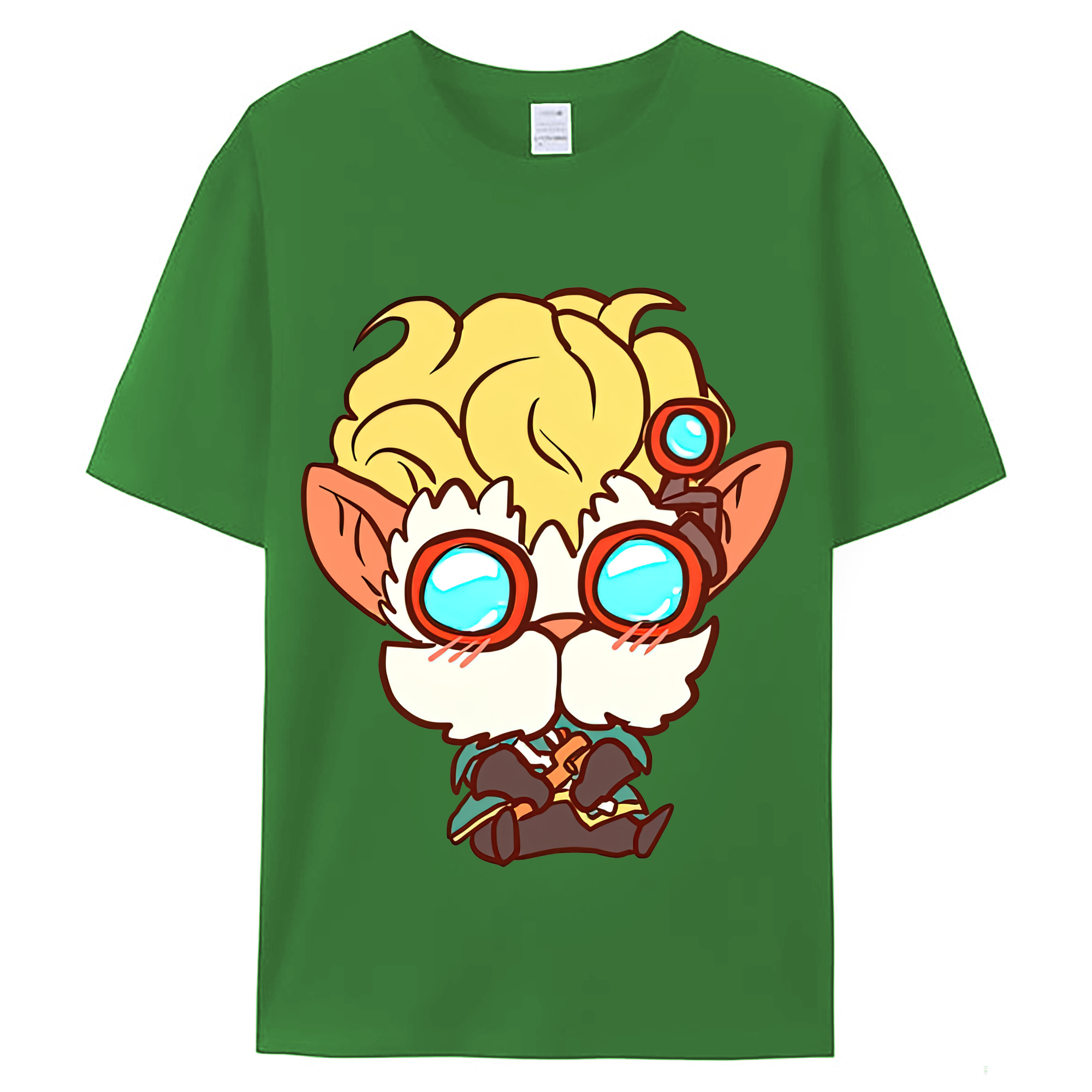（画像用） リーグ・オブ・レジェンド League of Legends LOL レディースカジュアルプリントTシャツ（綿100％）